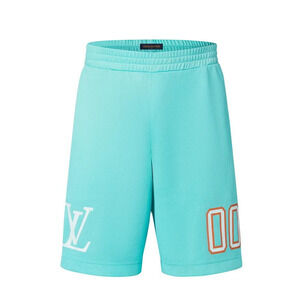 Louis Vuitton Amen Break Mint Miami Dolphins Blue LV Basketball Shorts M Medium